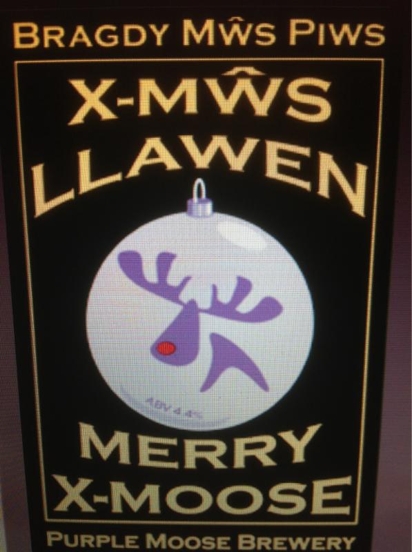 X-Mws Llawen (Merry X-Moose) - Cask