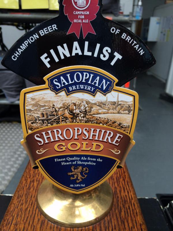 Shropshire Gold Pure Barley Ale