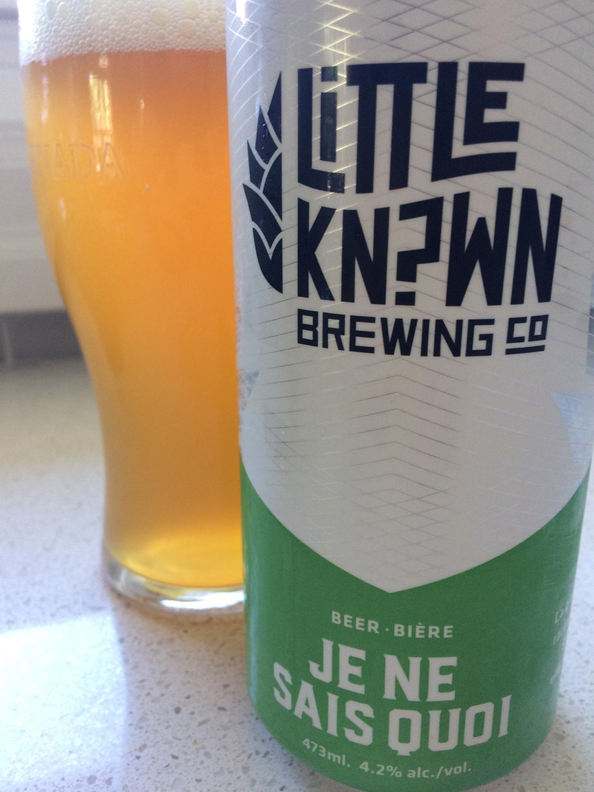 Je Ne Sais Quois (Collaboration with Little Known Brewery)