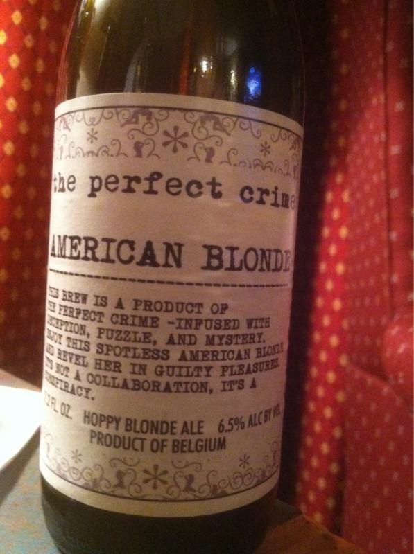 The Perfect Crime - American Blonde
