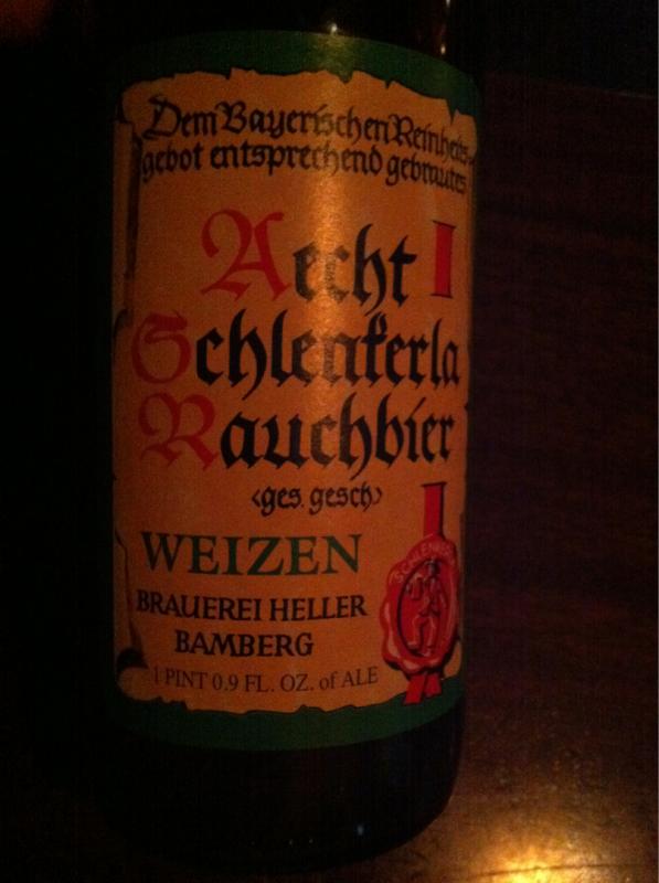 Aecht Schlenkerla Rauchbier Weizen