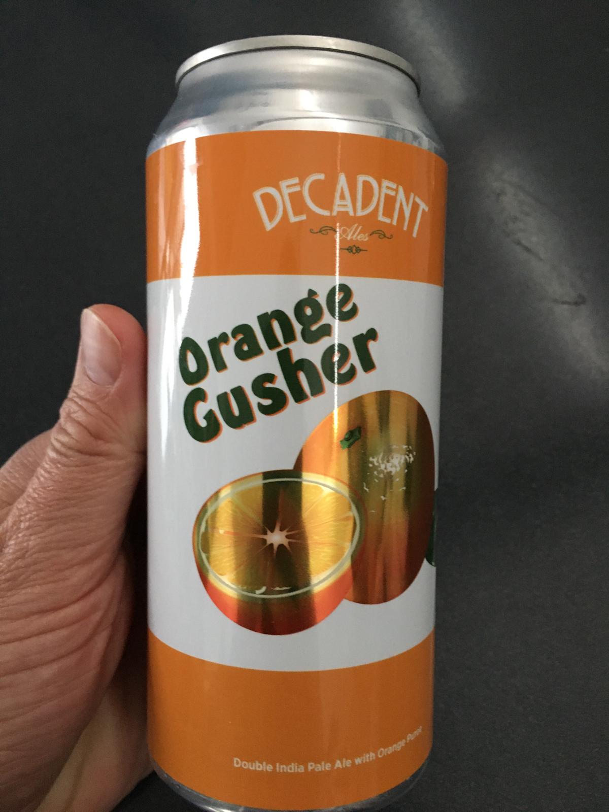 Orange Gusher