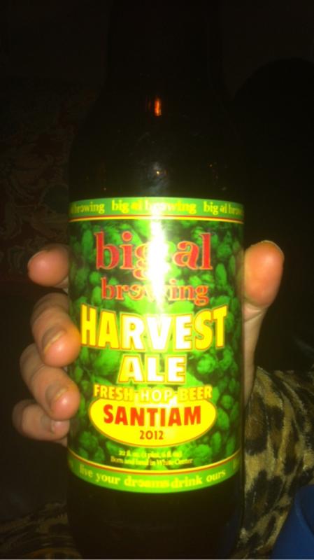 Fresh Hop Harvest Ale 2012 Santium
