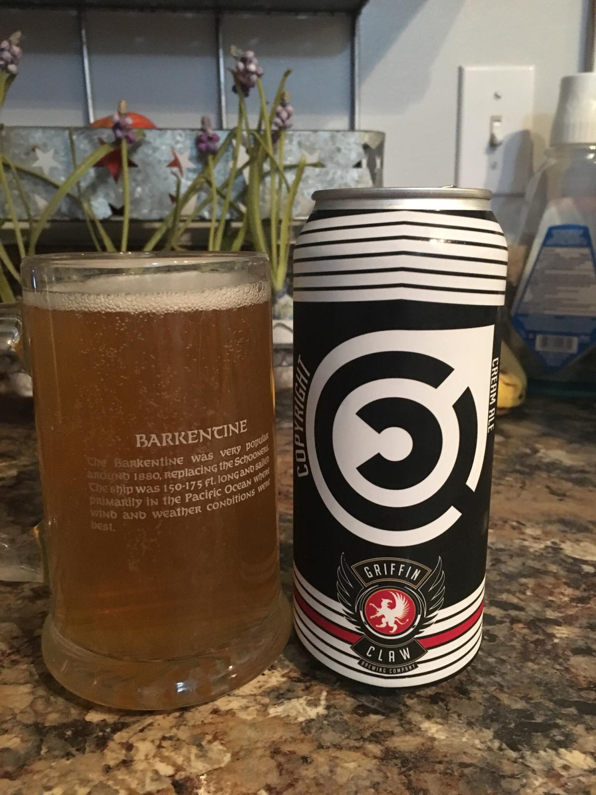 Copyright Cream Ale