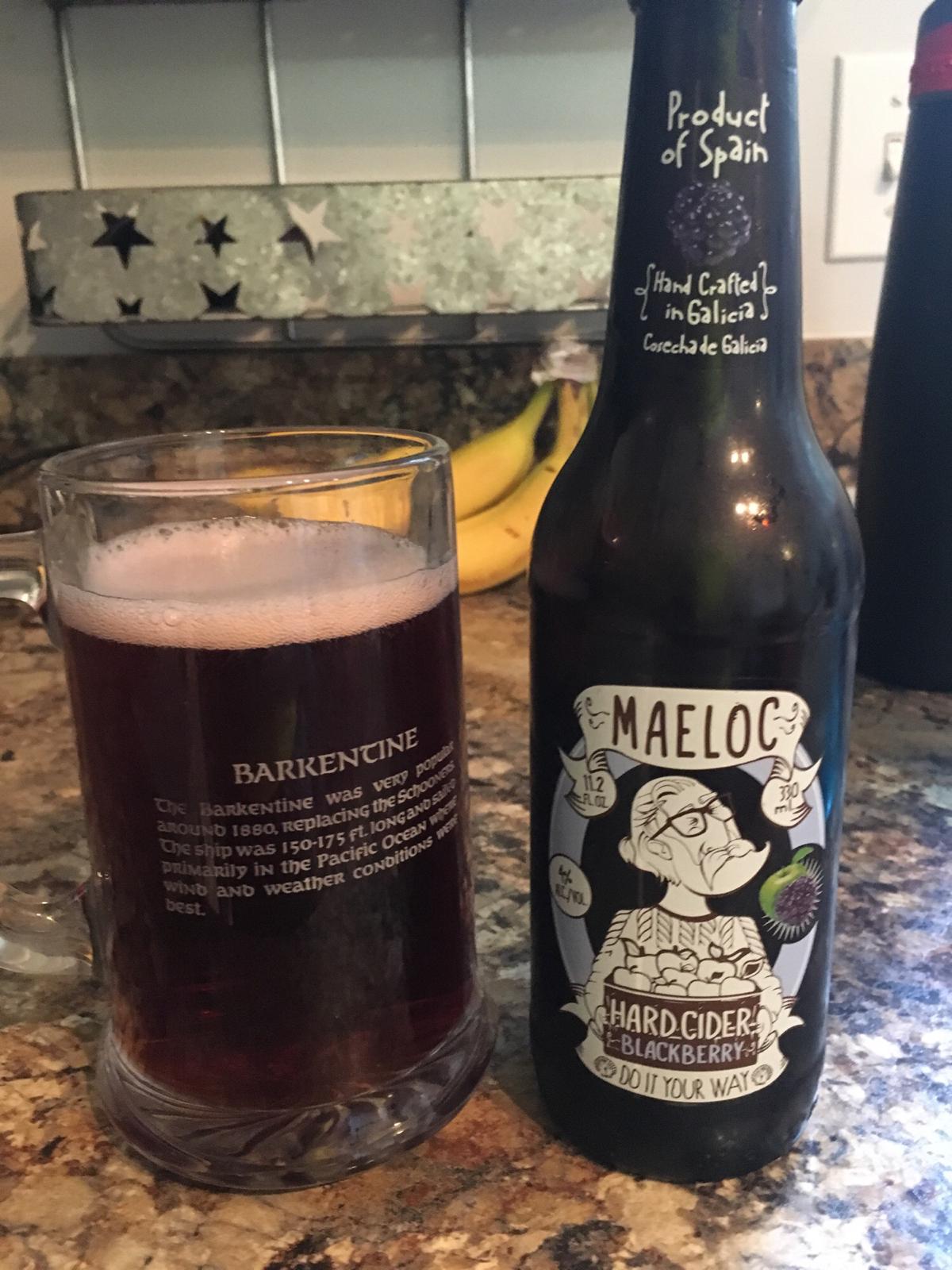 Maeloc Hard Cider Blackberry