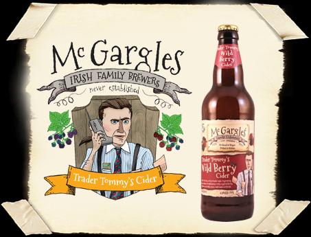 McGargles Trader Tommy’s Wild Berry Cider