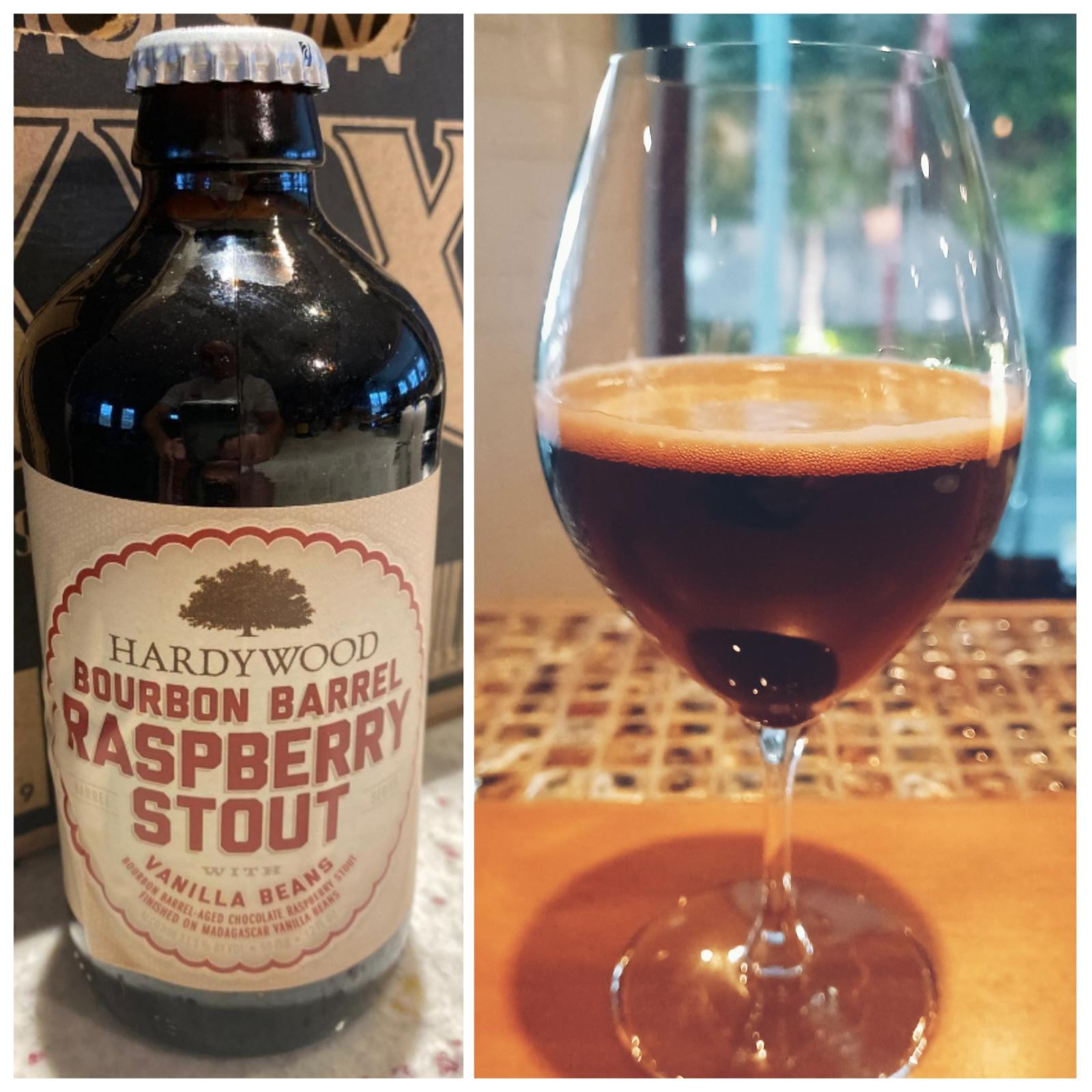 Raspberry Vanilla Stout (Bourbon Barrel Aged)