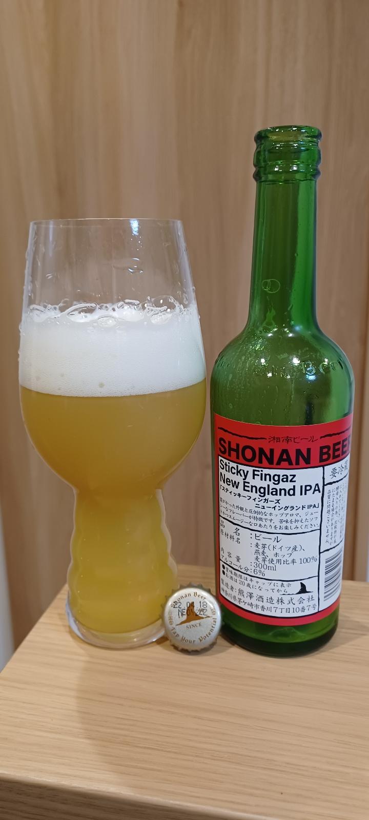 Shonan Beer Sticky Fingaz New England IPA