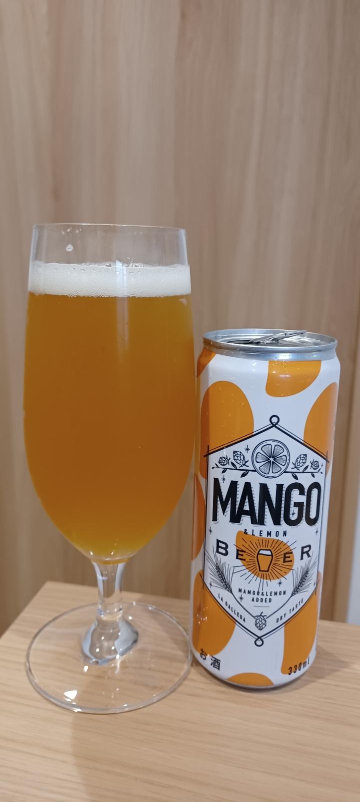 La Gallega Mango & Lemon Beer