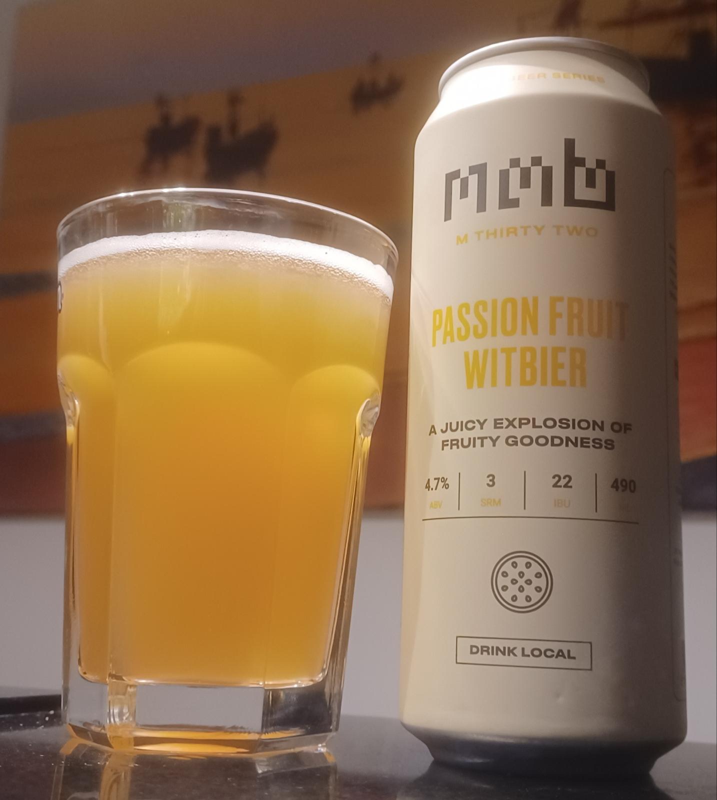 M32 Passion Fruit Witbier