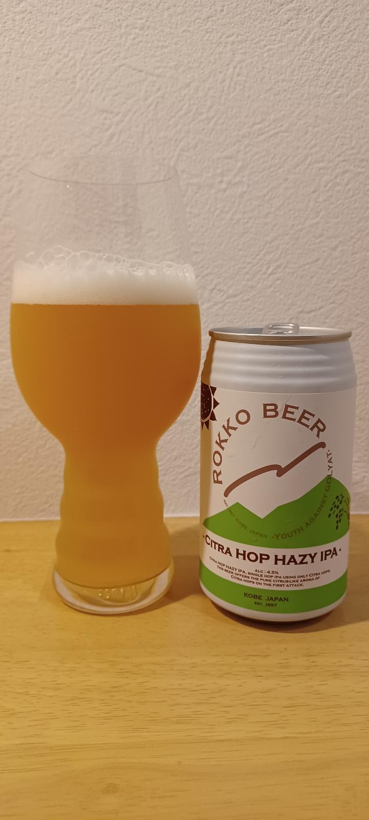 Citra Hop Hazy IPA