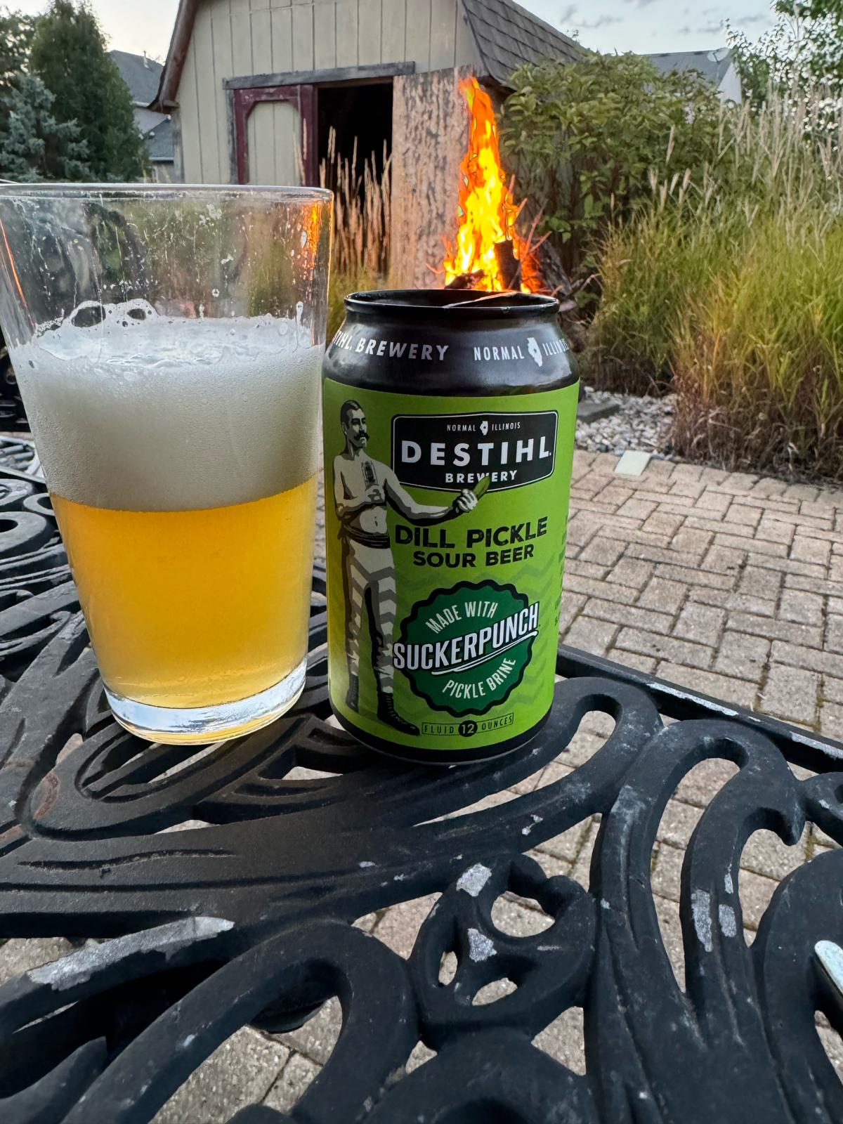 SuckerPunch Dill Pickle Sour Beer