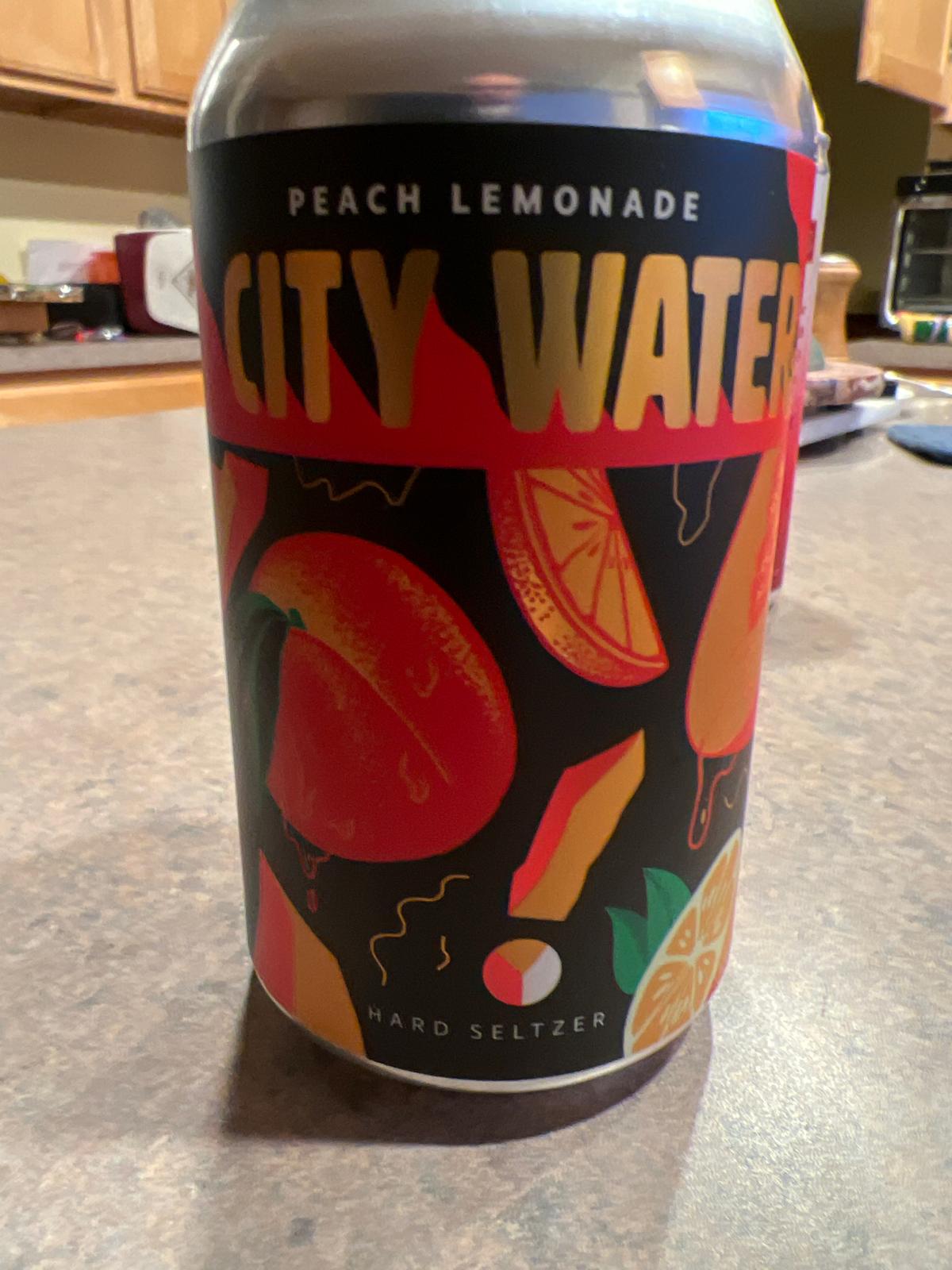 City Water Peach Lemonade