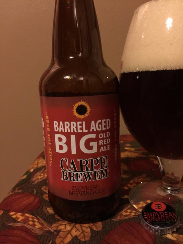 Carpe Brewem Big Old Red Ale (Barrel Aged)