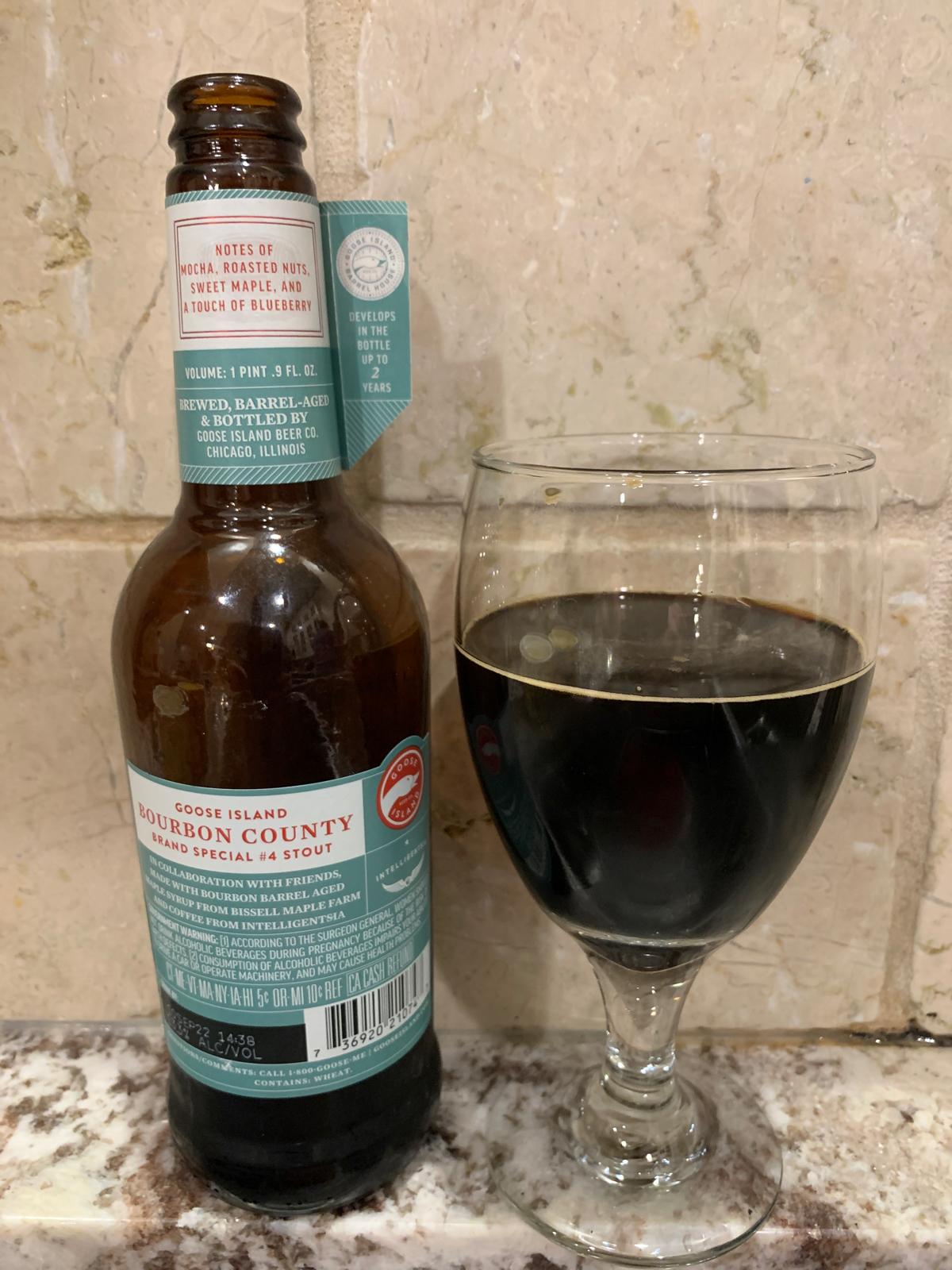 Bourbon County Brand - Special #4 Stout