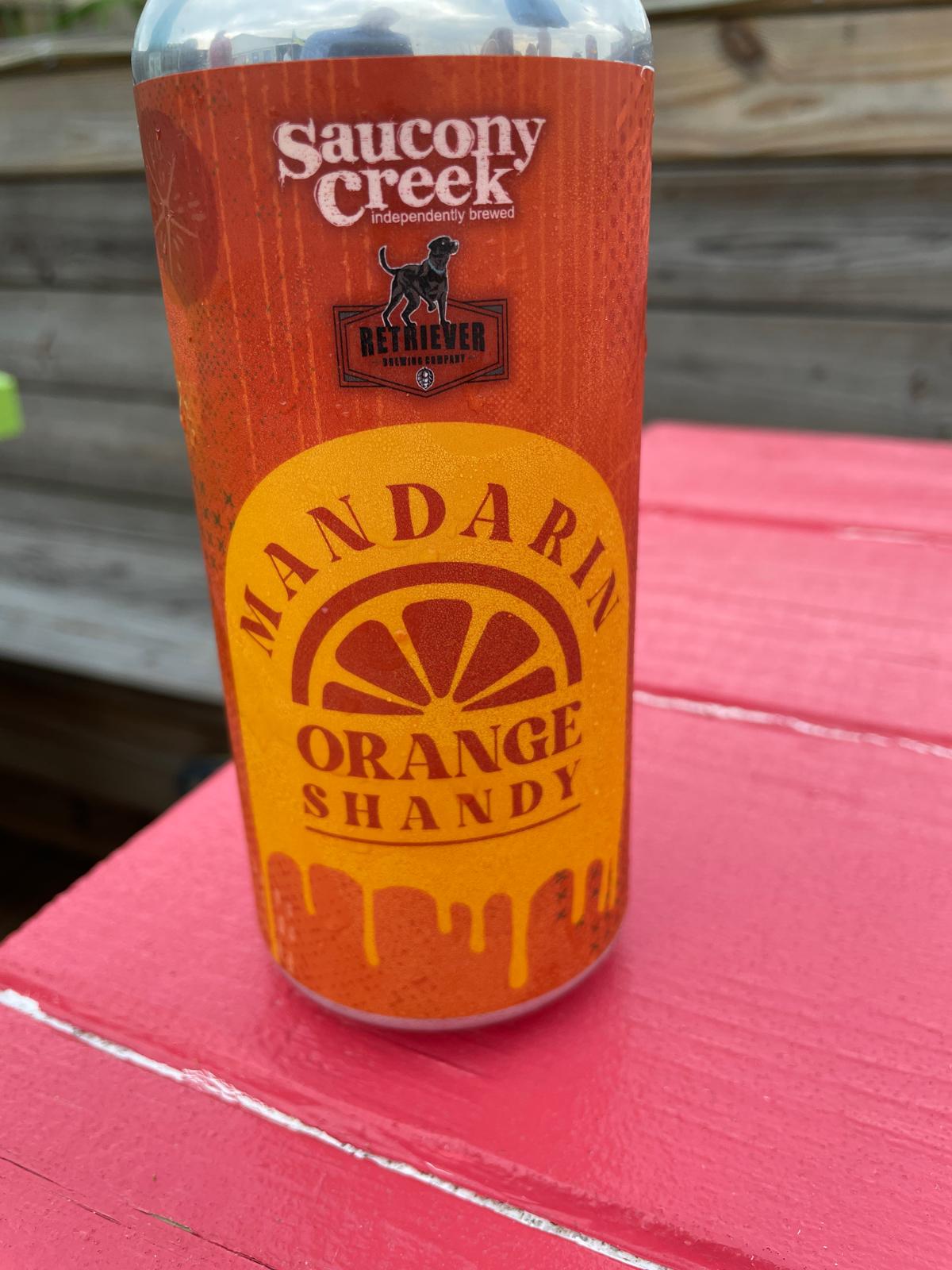 Mandarin Orange Shandy