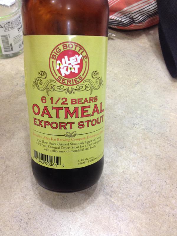 6 1/2 Bears Oatmeal Stout