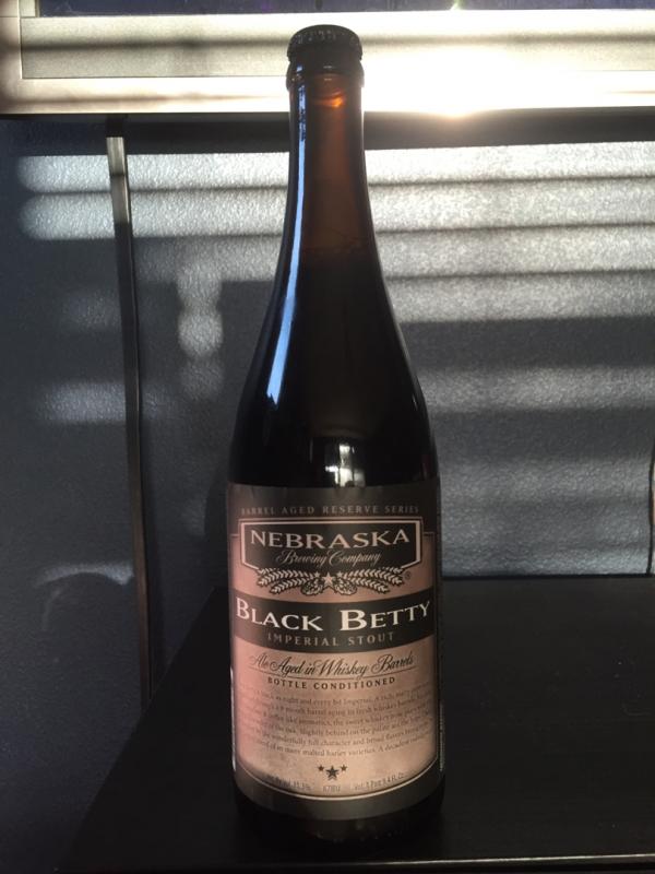 Black Betty Imperial Stout: Barrel Aged Reserve Series