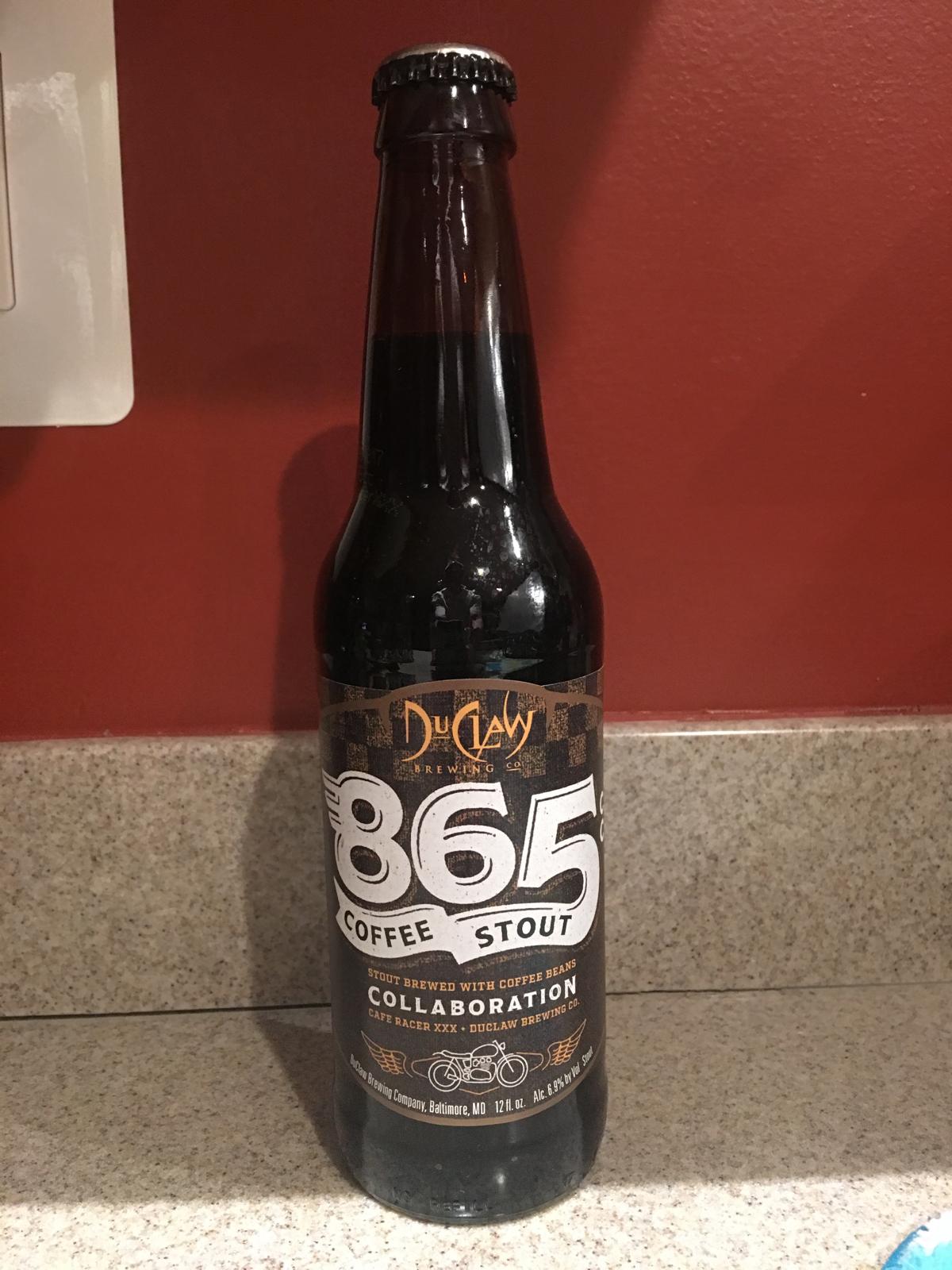 865 Coffee Stout (colaboration with Cafe Racer XXX)