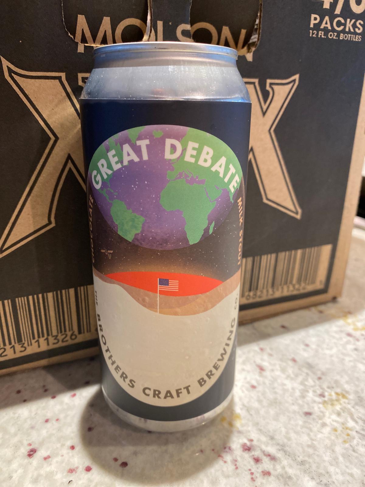 The Great Debate - Chocolate Milk Stout