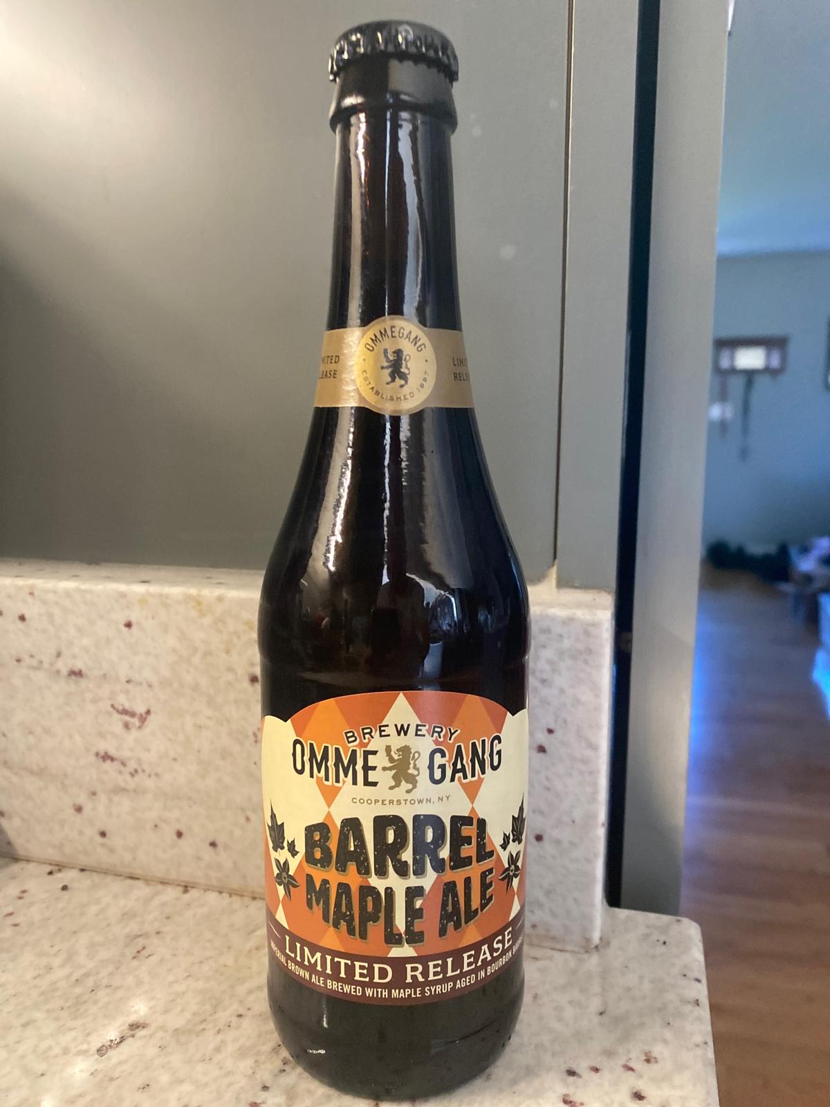 Barrel Maple Ale