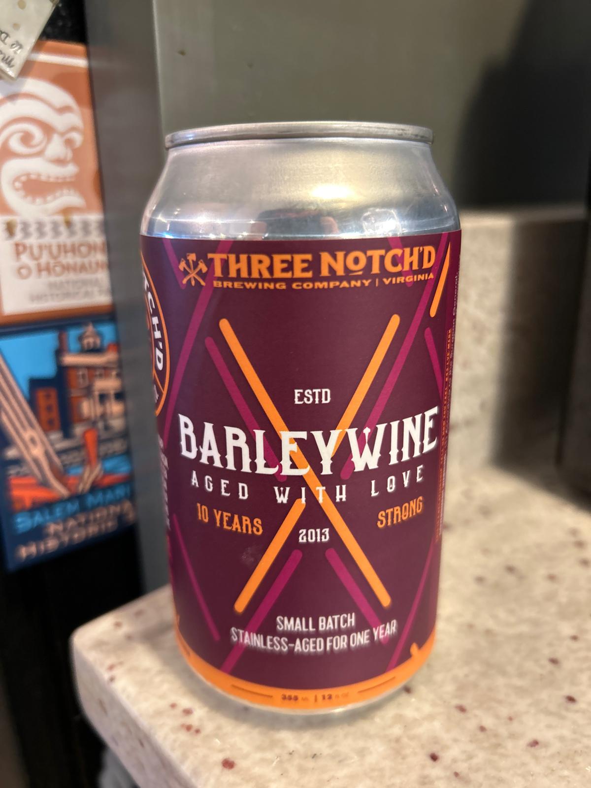 Barleywine Aged with Love (Stainless Steel Barrel Aged)