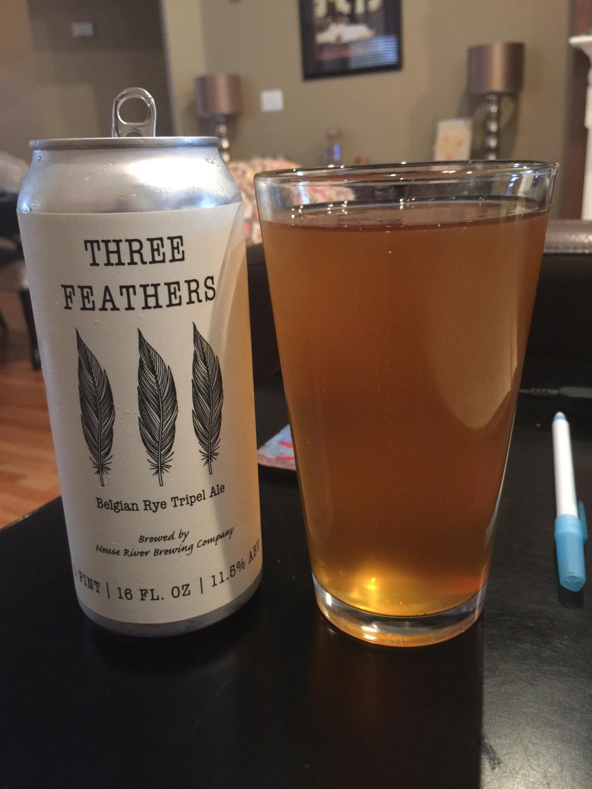 Theee Feathers