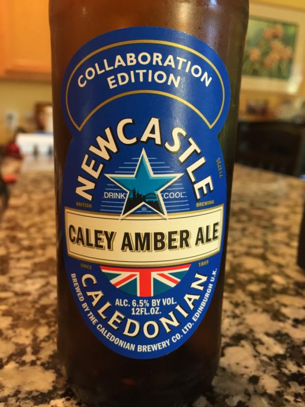 Newcastle Caley Amber Ale