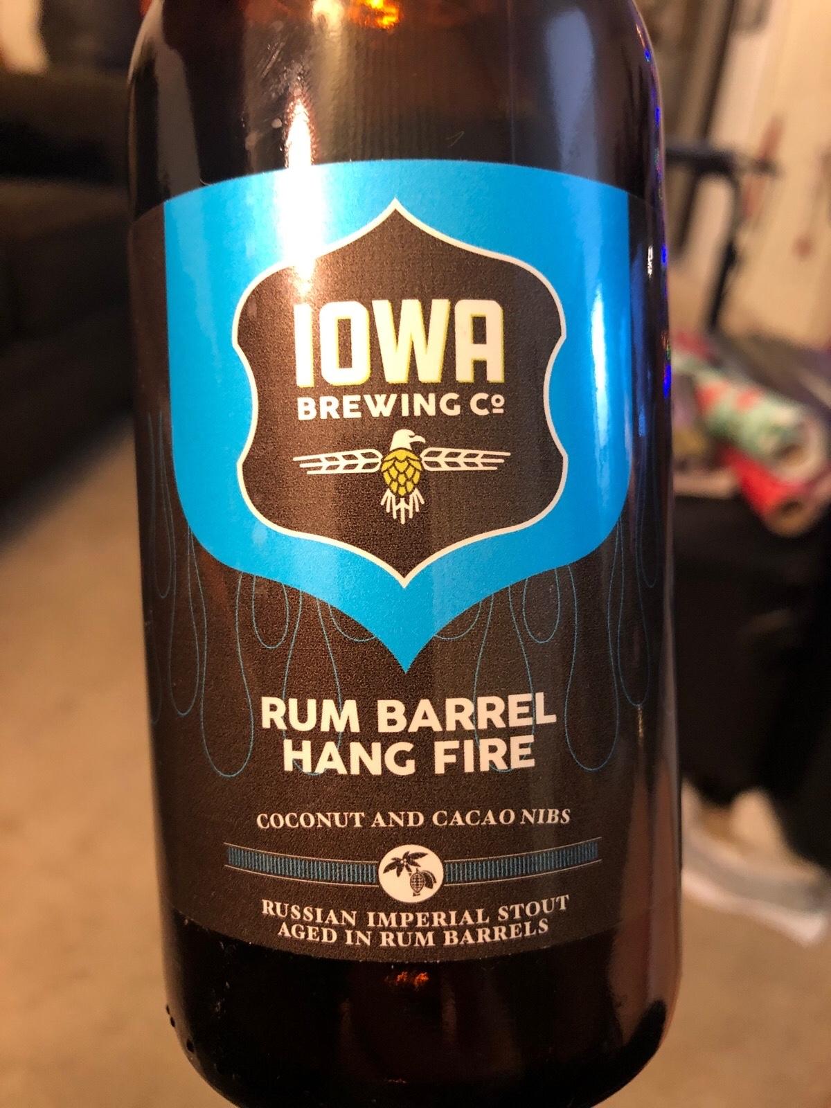 Hang Fire (Rum Barrel Aged)