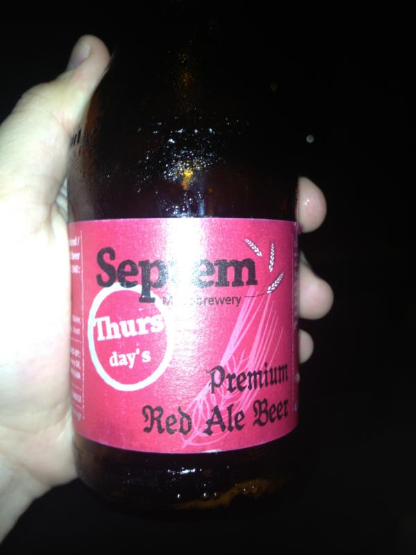 Thursday’s Premium Red Ale