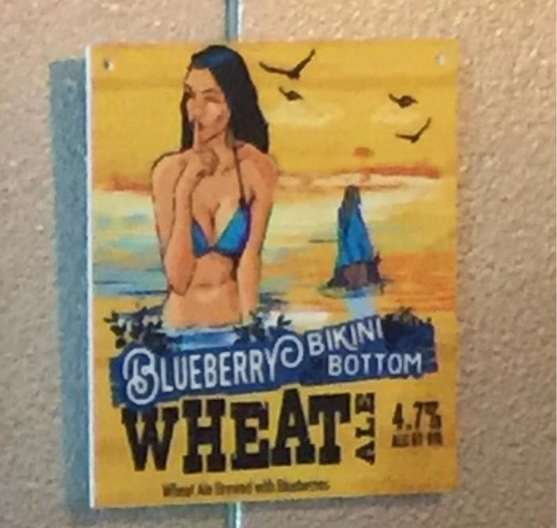 Blueberry Bikini Bottom Wheat Ale