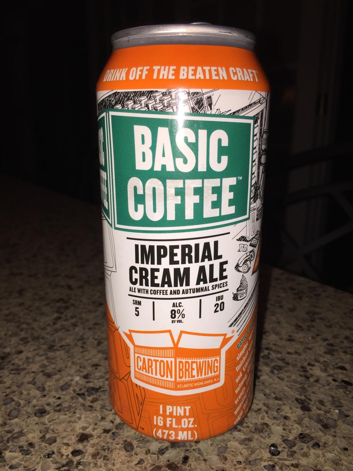 Basic Coffee Imperial Cream Ale