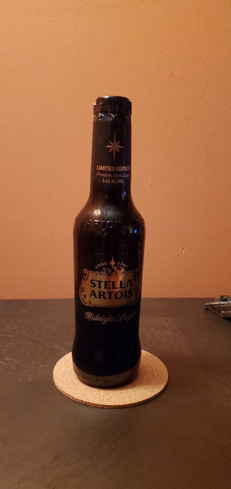 Stella Artois Midnight Lager (2022)