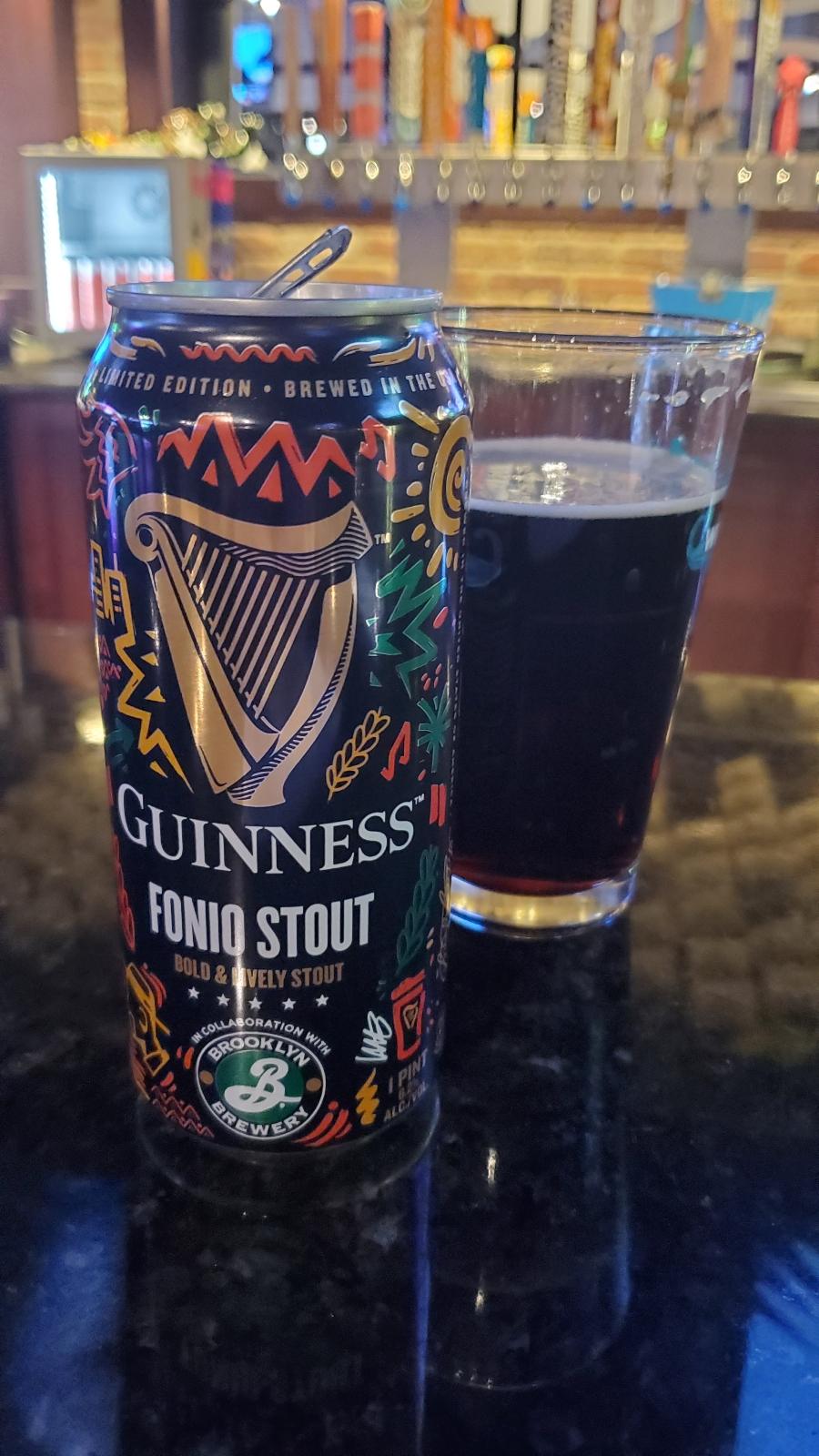 Fonio Stout (Collaboration with Brooklyn Brewery)