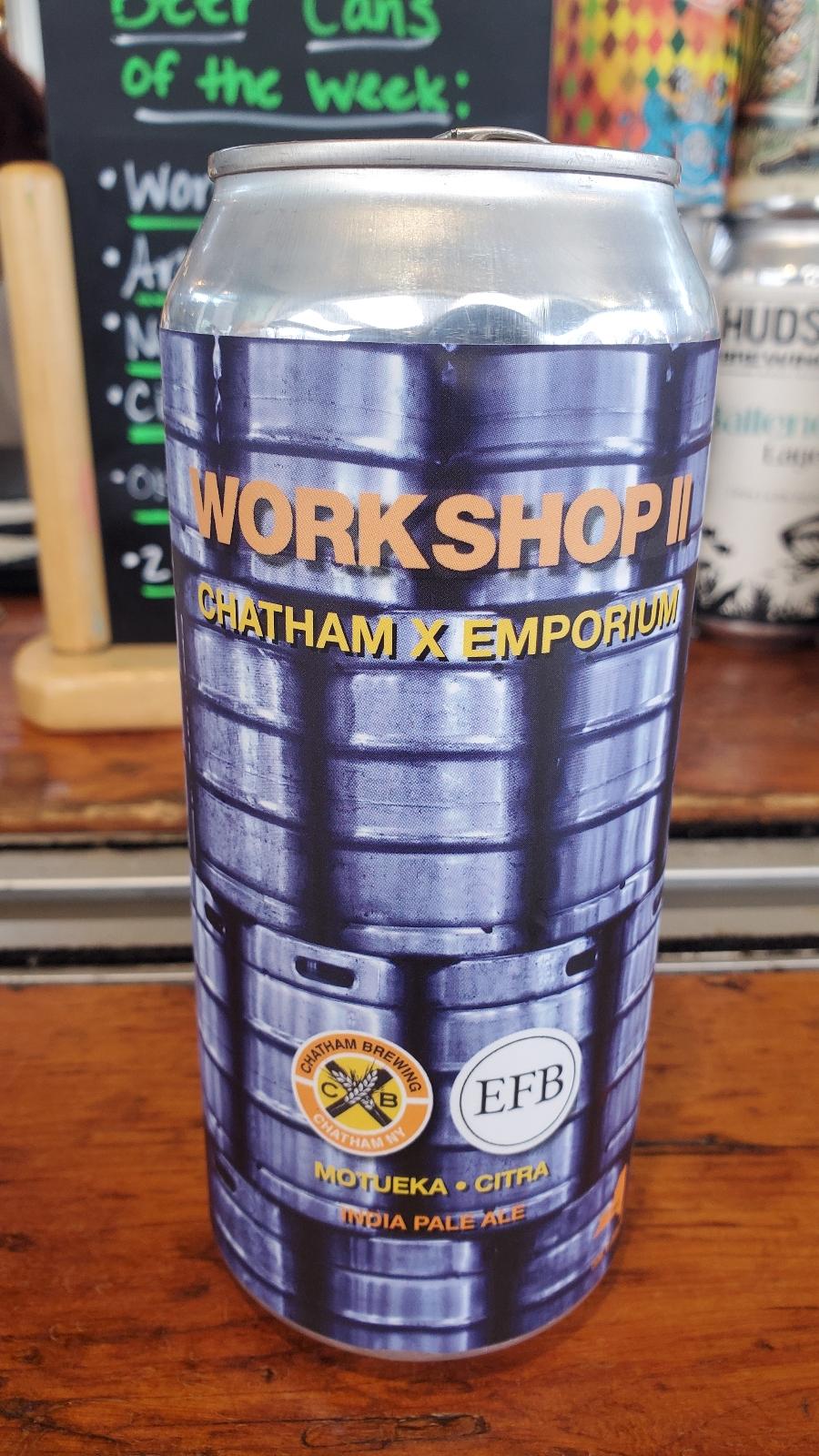 Workshop II (Collaboration with Emporium Farm Brewery)