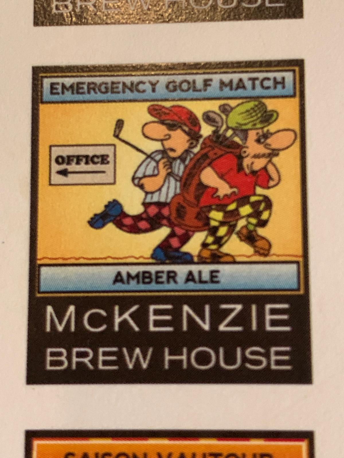 Emergency Golf Match