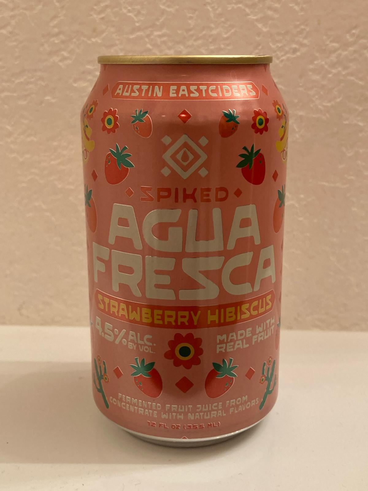 Agua Fresca Strawberry Hibiscus