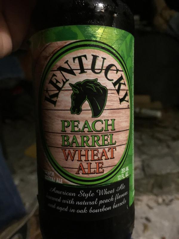 DUPLICATE - Kentucky Peach Barrel Wheat Ale