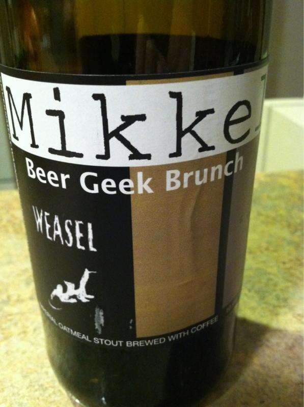 Beer Geek Brunch Weasel