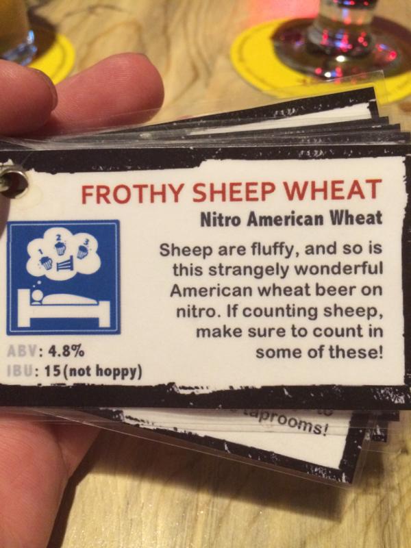 Frothy Sheep Wheat