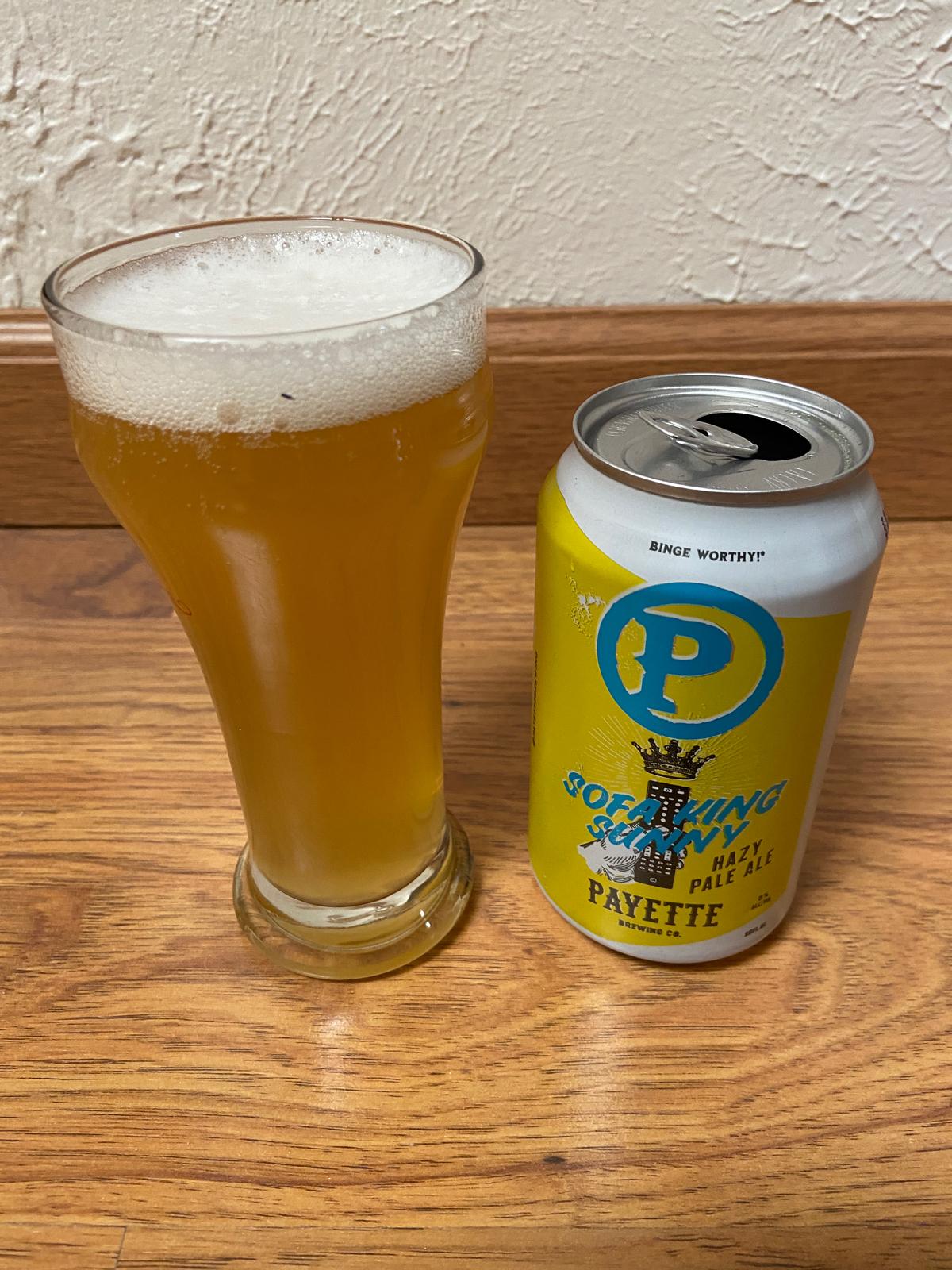 Sofa King Sunny Hazy Pale Ale