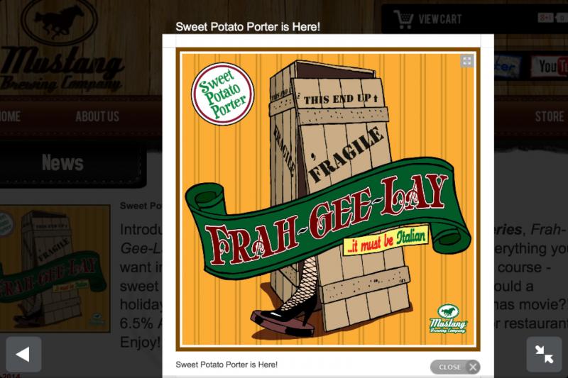 Frah-Gee-Lay Sweet Potato Porter