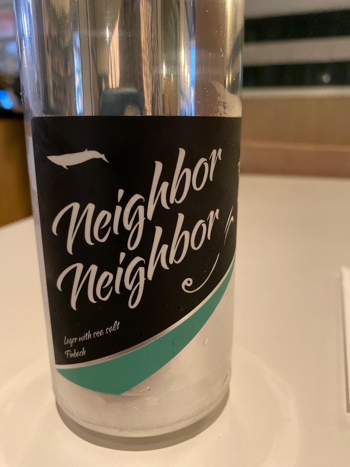 Neighbor Neighbor