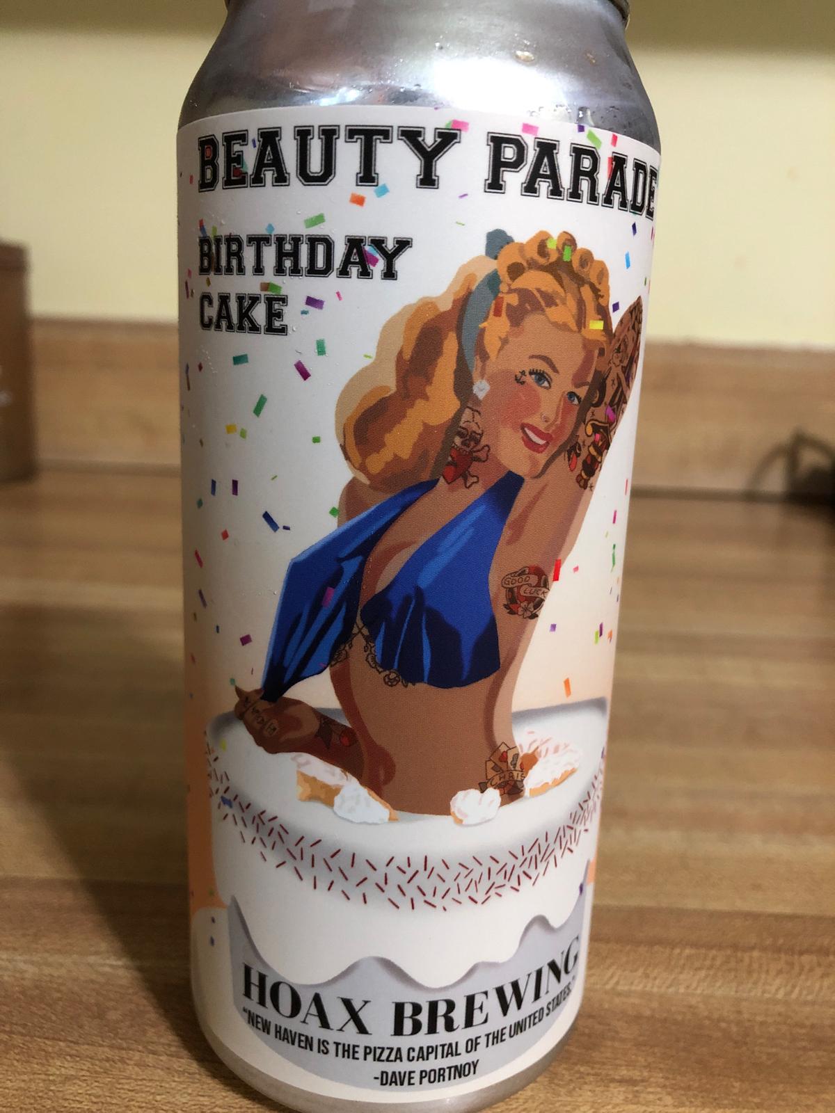 Beauty Parade: Birthday Cake