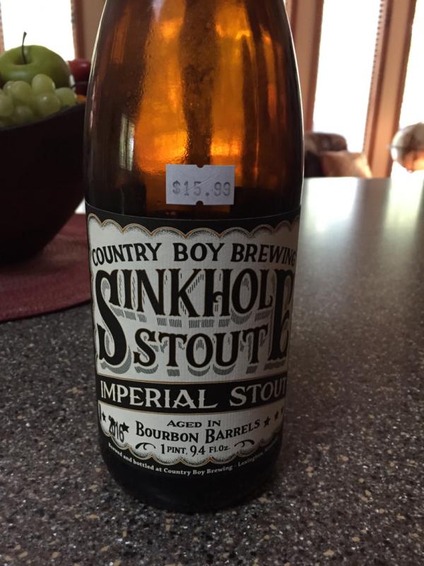 Sinkhole Stout