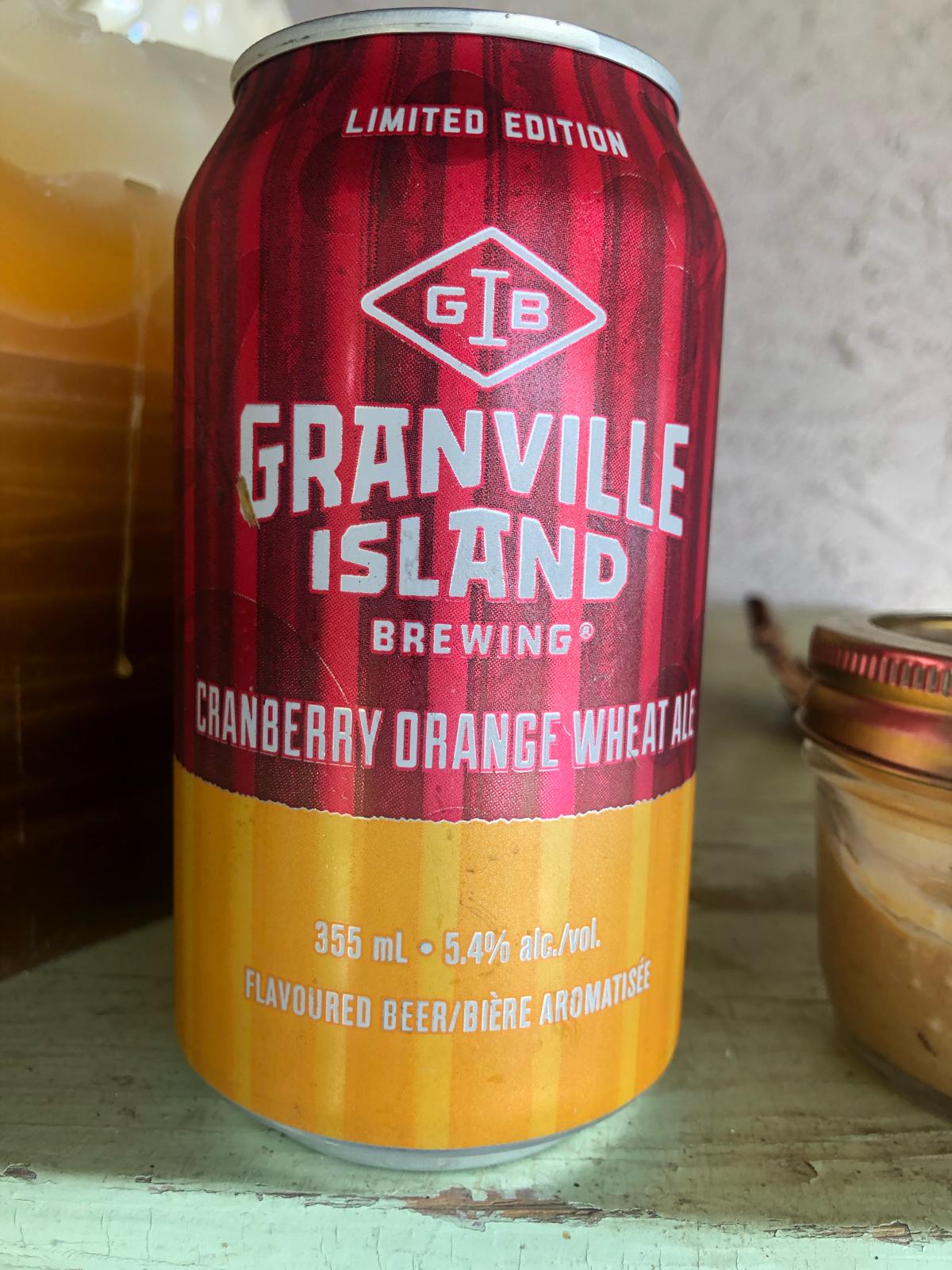 Cranberry Orange Wheat Ale