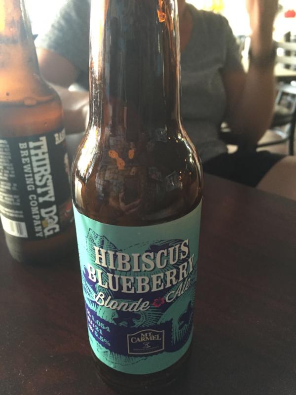 Hibiscus Blueberry Blonde Ale