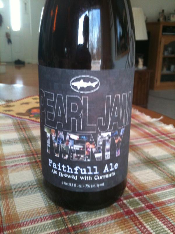 Pearl Jam Twenty Faithfull Ale
