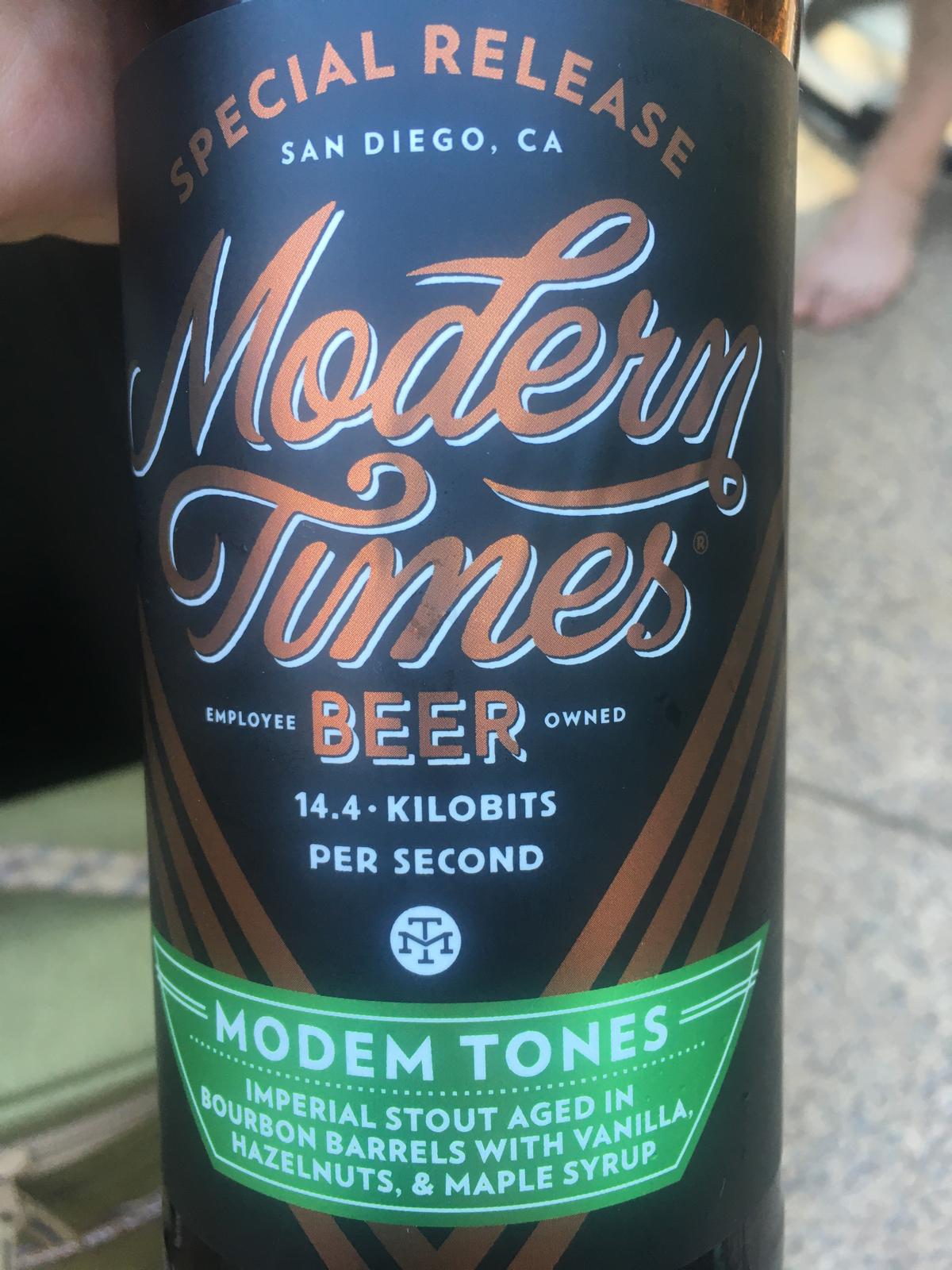 Modem Tones - Vanilla Hazelnut Maple (Bourbon Barrel Aged)