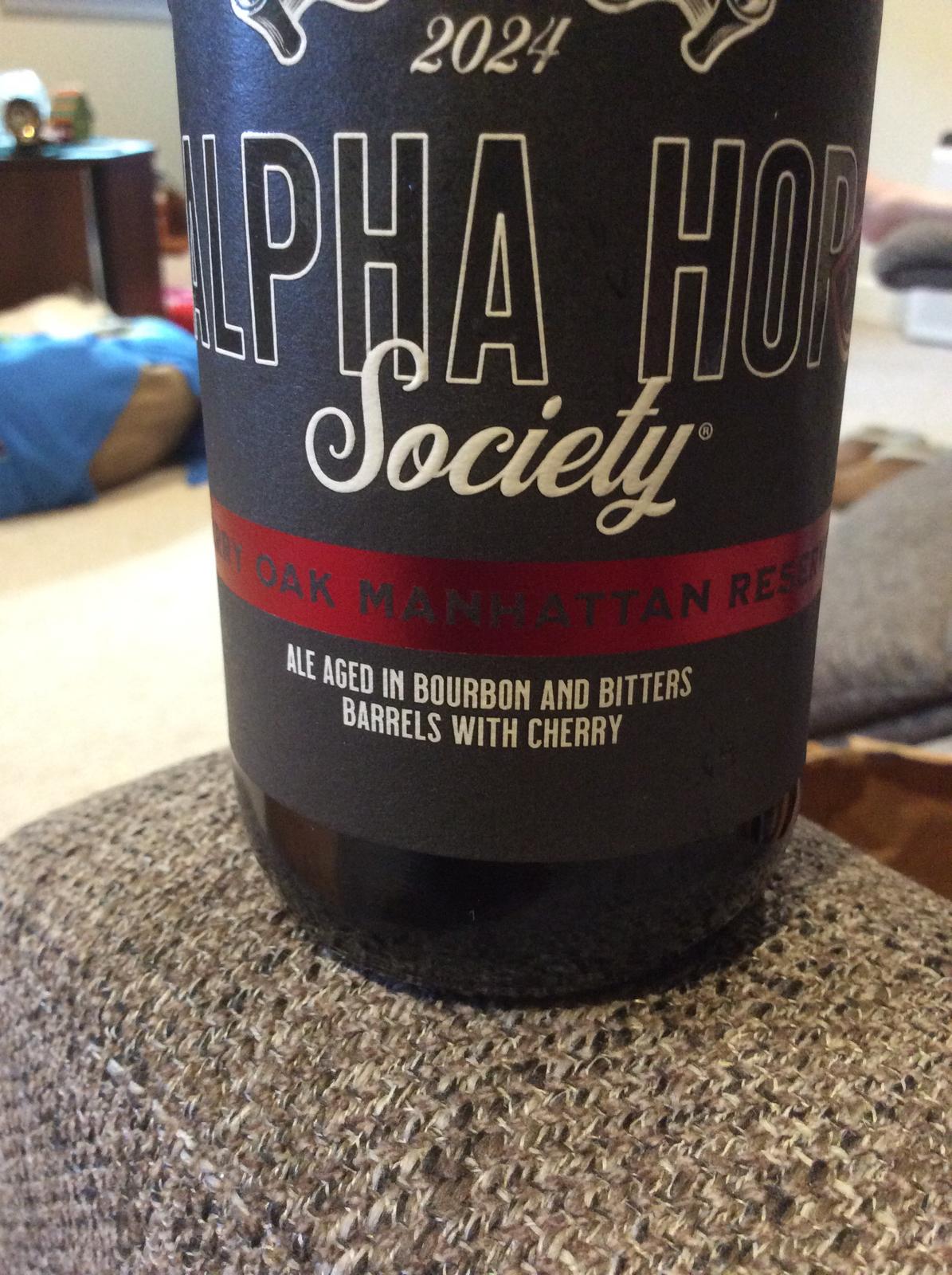 Alpha Hop Society: Cherry Oak Manhattan Reserve